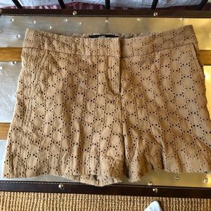 ABS Platinum Eyelet Shorts